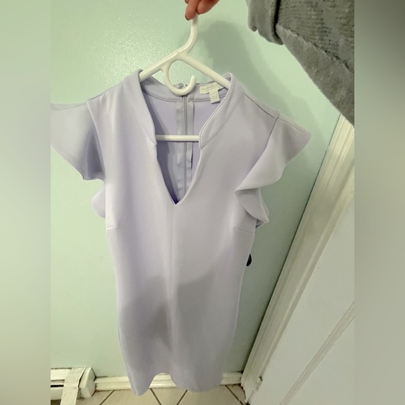 New York & Company lavender midi dress - Picture 1 of 5